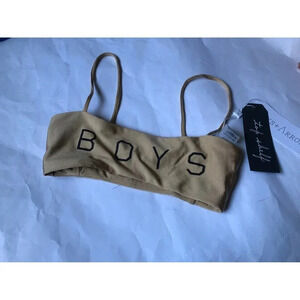 Boys + Arrows Hezeus bikini top xs NWT!